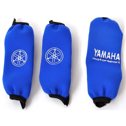 XRW SHOCK COVER BLUE NEOPRENE - YAMAHA WARRIOR