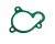 GASKET HOUSING COVER 2 (Ref. č 3)