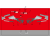 KOMPLETNÍ POLEPY - LINHAI LOGO (RED PLASTIC) M565Li (Ref. č B)