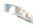 FRONT LEFT TRIM COVER (TWO HOLE USED FOR  ASSEMBLE REAR RACK )  (SILVER) (Ref. č 38)