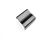 U01 LEFT DOOR HINGE COVER PP BLACK (Ref. č 28)