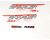 DECAL ASSY(AT6L WHITE-RED)(LONG VEHICLE) (Ref. č 2)