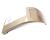 REAR LEFT TRIM COVER 1 (SAND) (PAINTING) (Ref. č 3)
