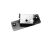 Rocker guard mounting plate (right) (Ref. č 13)