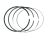 Ringset, piston (Ref. č 6)