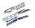 DECAL ASSY(600GS GREY-BLUE)(SHORT VEHICLE) (Ref. č 2)