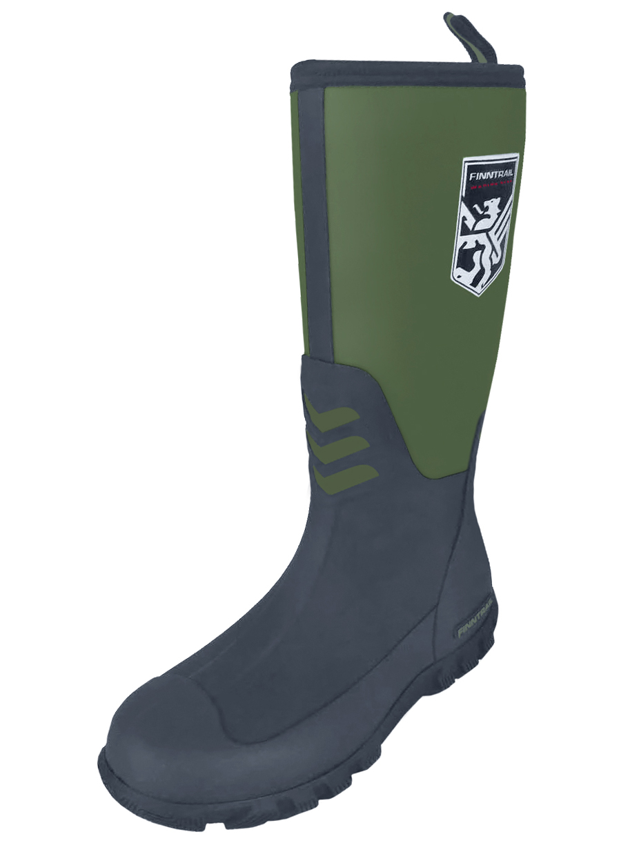 Finntrail Rubber boots Outlander Khaki 45