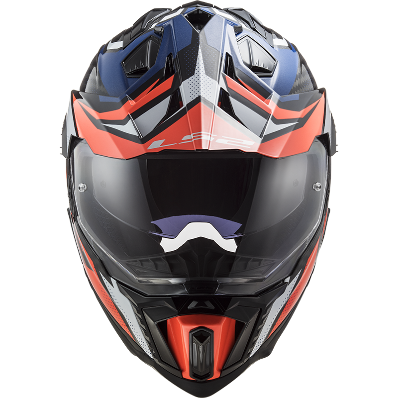 LS2 MX701 EXPLORER C FOCUS G.BLUE WHITE RED XL