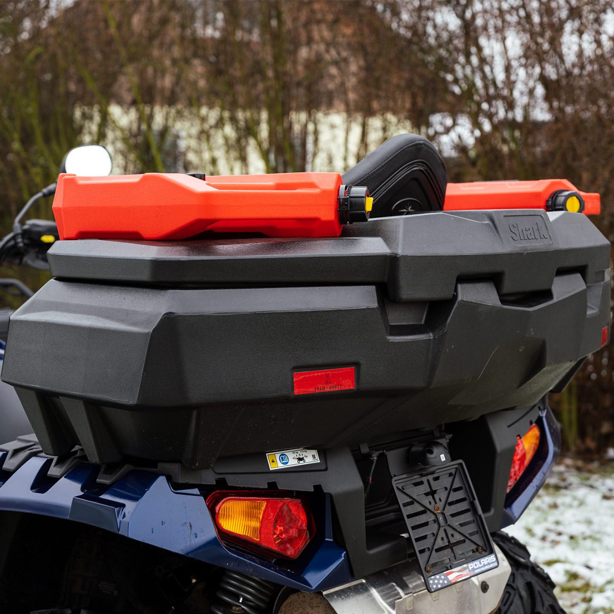 SHARK ATV plastový box AX112 na čtyřkolku Polaris Sportsman Touring 1000