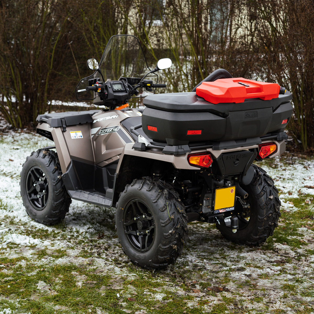 SHARK plastový box AX115 na čtyřkolku Polaris Sportsman Touring 570