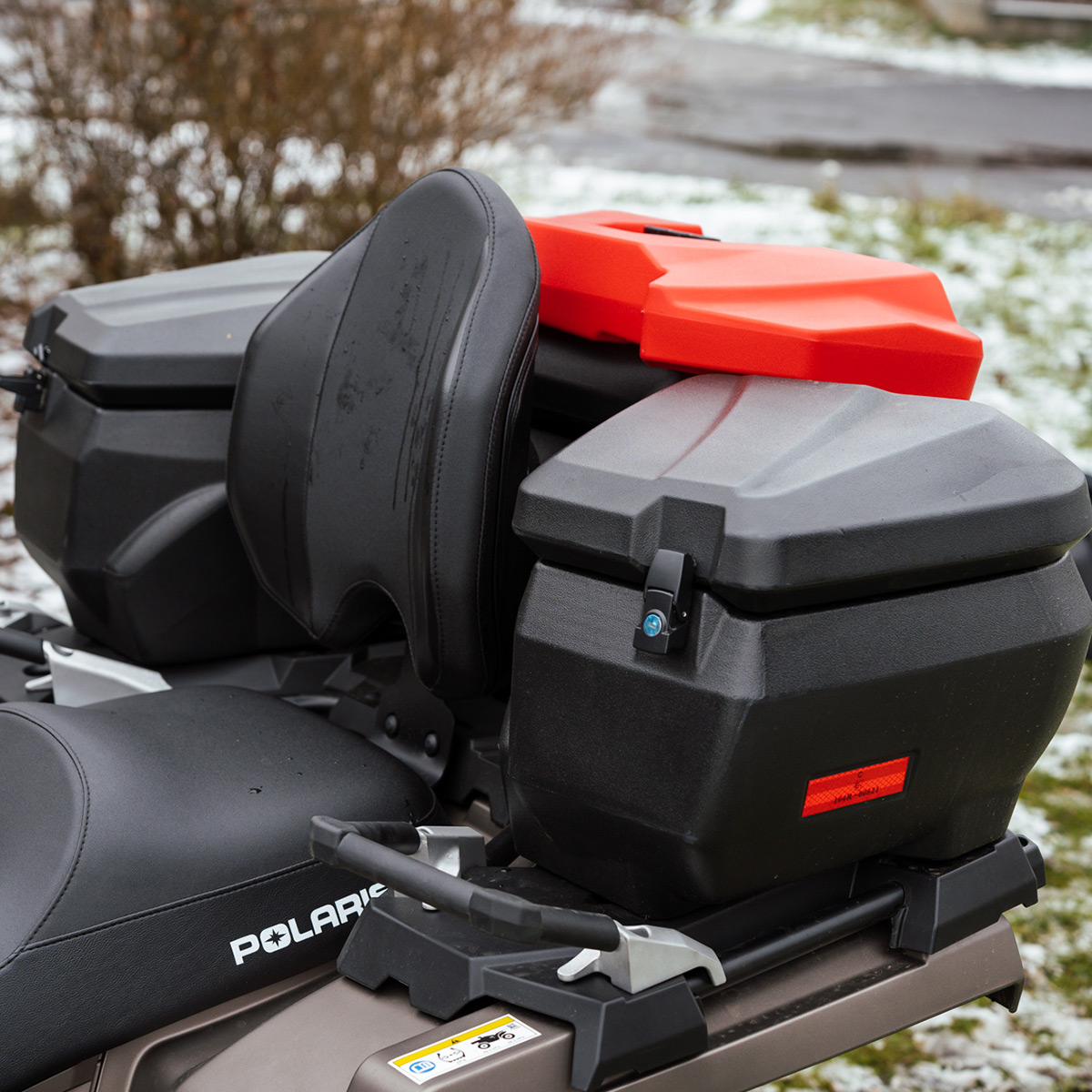 SHARK plastový box AX115 na čtyřkolku Polaris Sportsman Touring 570