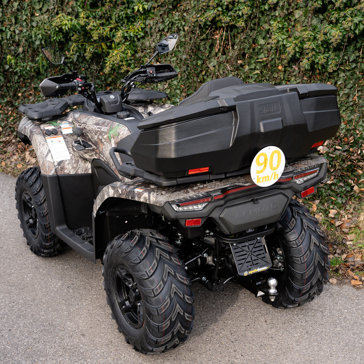 SHARK ATV plastový box AX92 na čtyřkolku CF MOTO X450/X520 (Gen.1)
