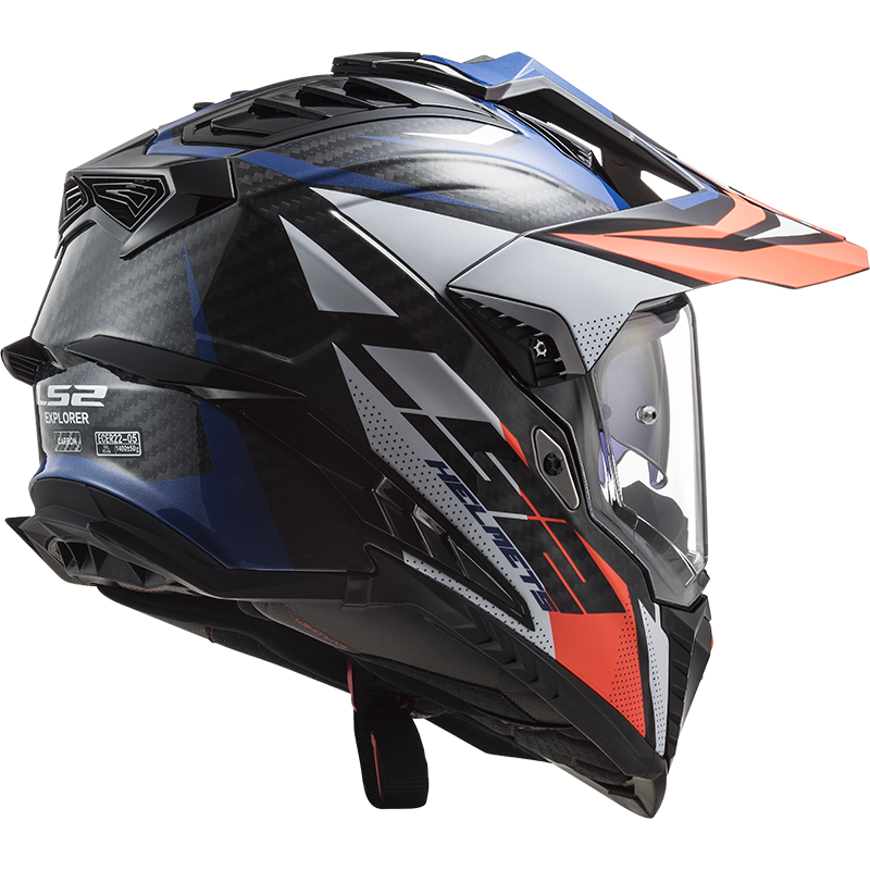 LS2 MX701 EXPLORER C FOCUS G.BLUE WHITE RED L