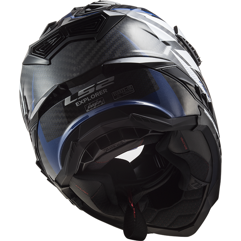 LS2 MX701 EXPLORER C FOCUS G.BLUE WHITE RED L