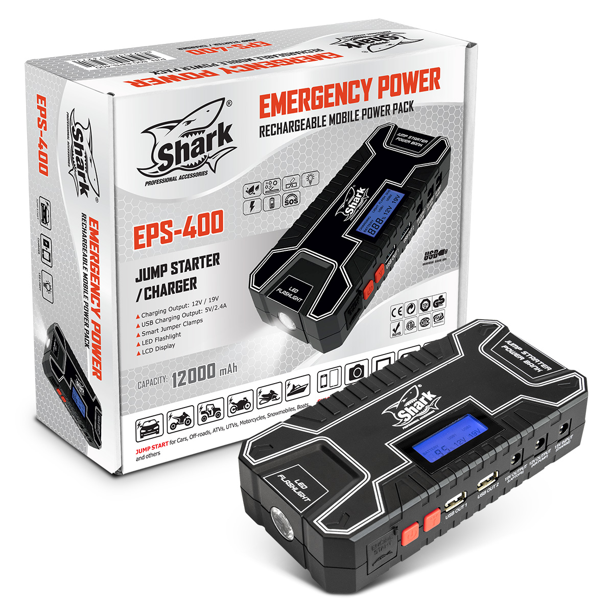 SHARK Jump Starter EPS-400