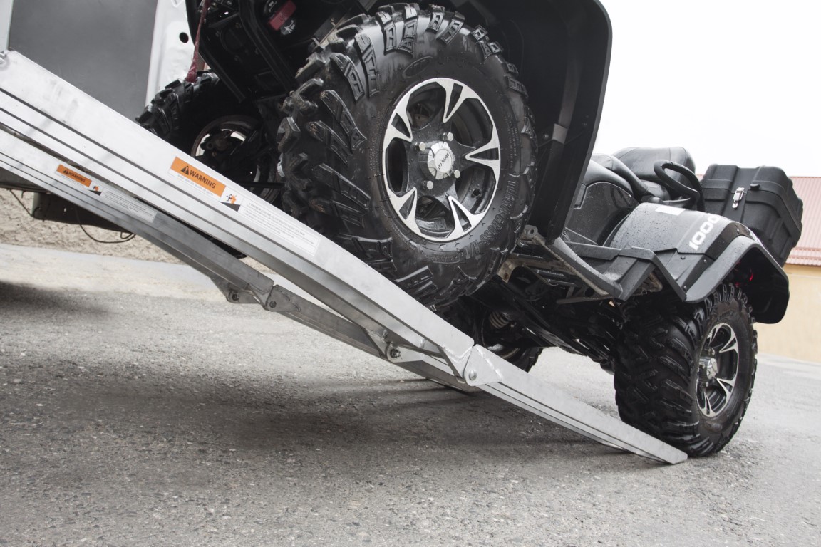 SHARK ATV, MOTO hliníkové nájezdy (2 kusy), nosnost max. 680 kg