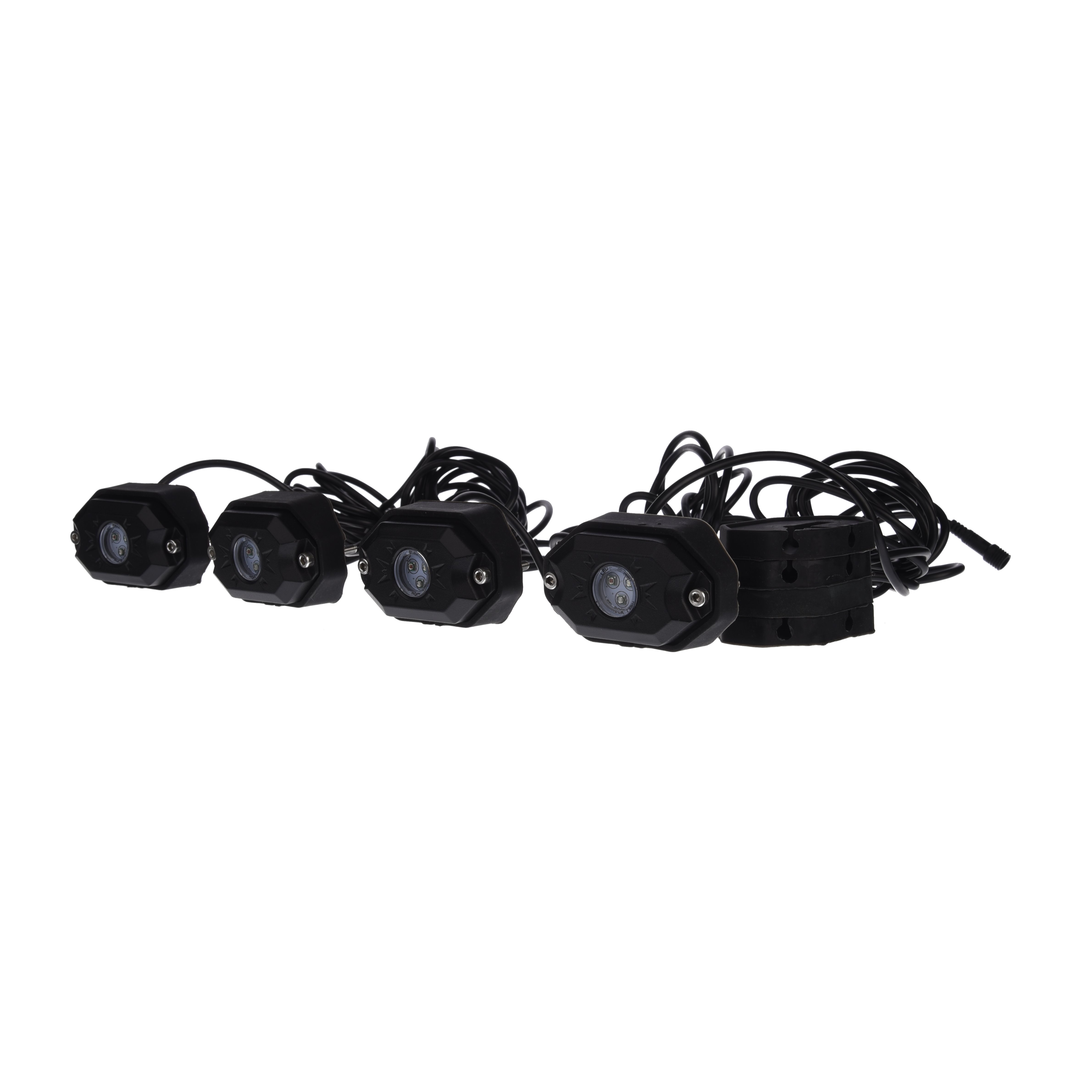 SHARK LED Light, RGB, Multi-Color, Bluetooth Control, 4 pcs Set