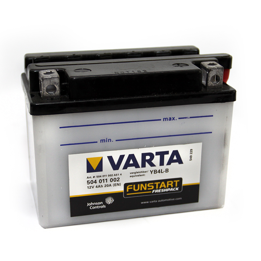 Varta 12V/4Ah moto (YB4L-B) Freshpack