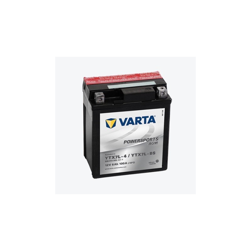 Varta 12V/6Ah - moto LF (YTX7L-4/YTX7L-BS)