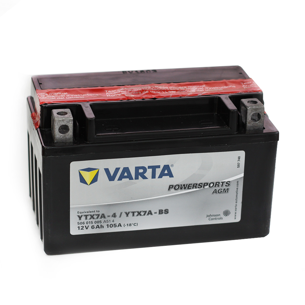 Varta 12V/6Ah - moto LF (YTX7A-4/YTX7A-BS)