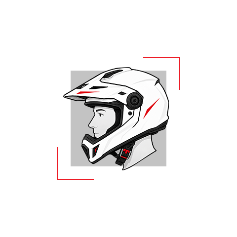 Zapínání přileb